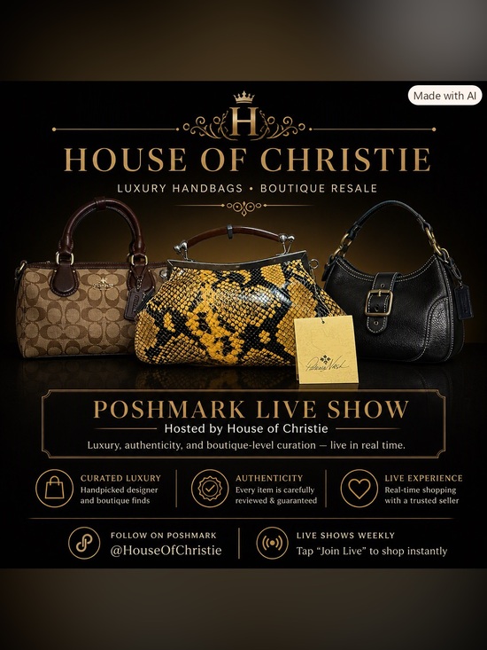 Handbags - Like My Flyer To Know When I Go Live